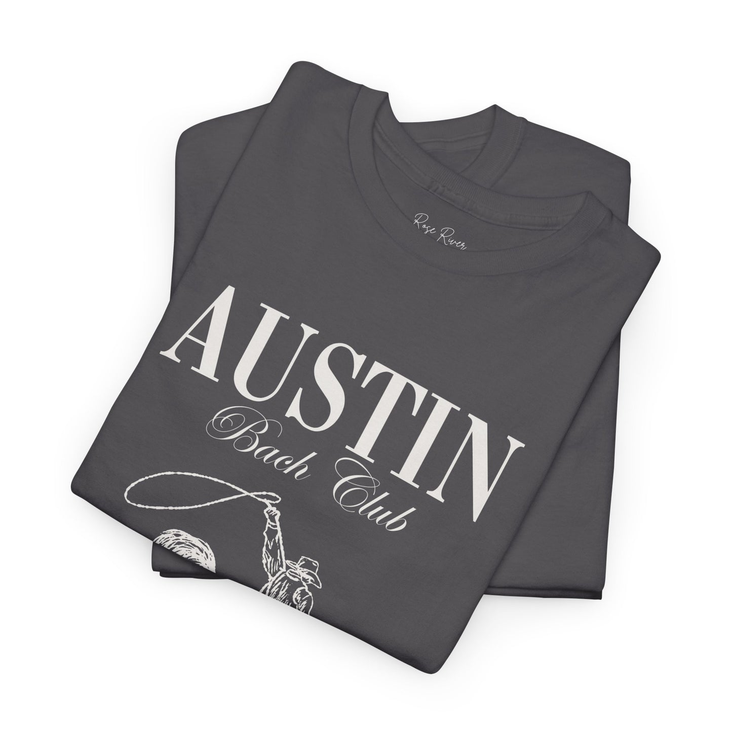 Austin Bach Club Unisex Heavy Cotton Tee