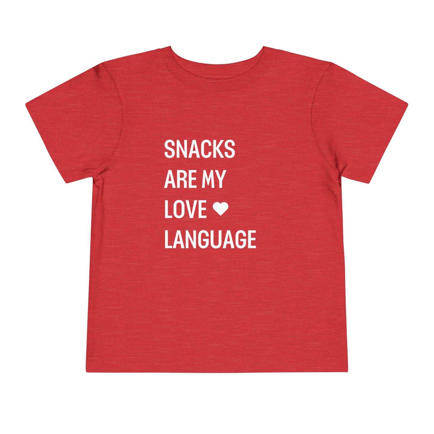Snacks Toddler Tee