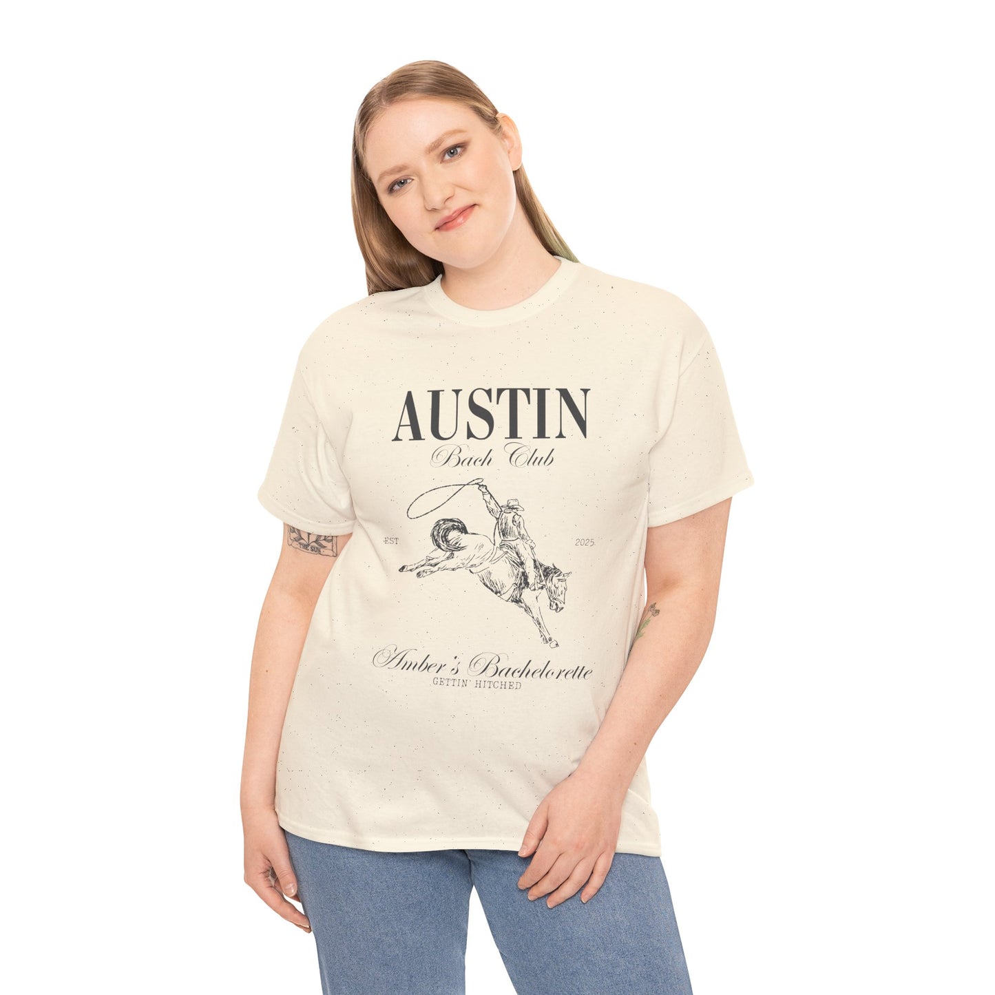 Austin Bach Club Unisex Heavy Cotton Tee