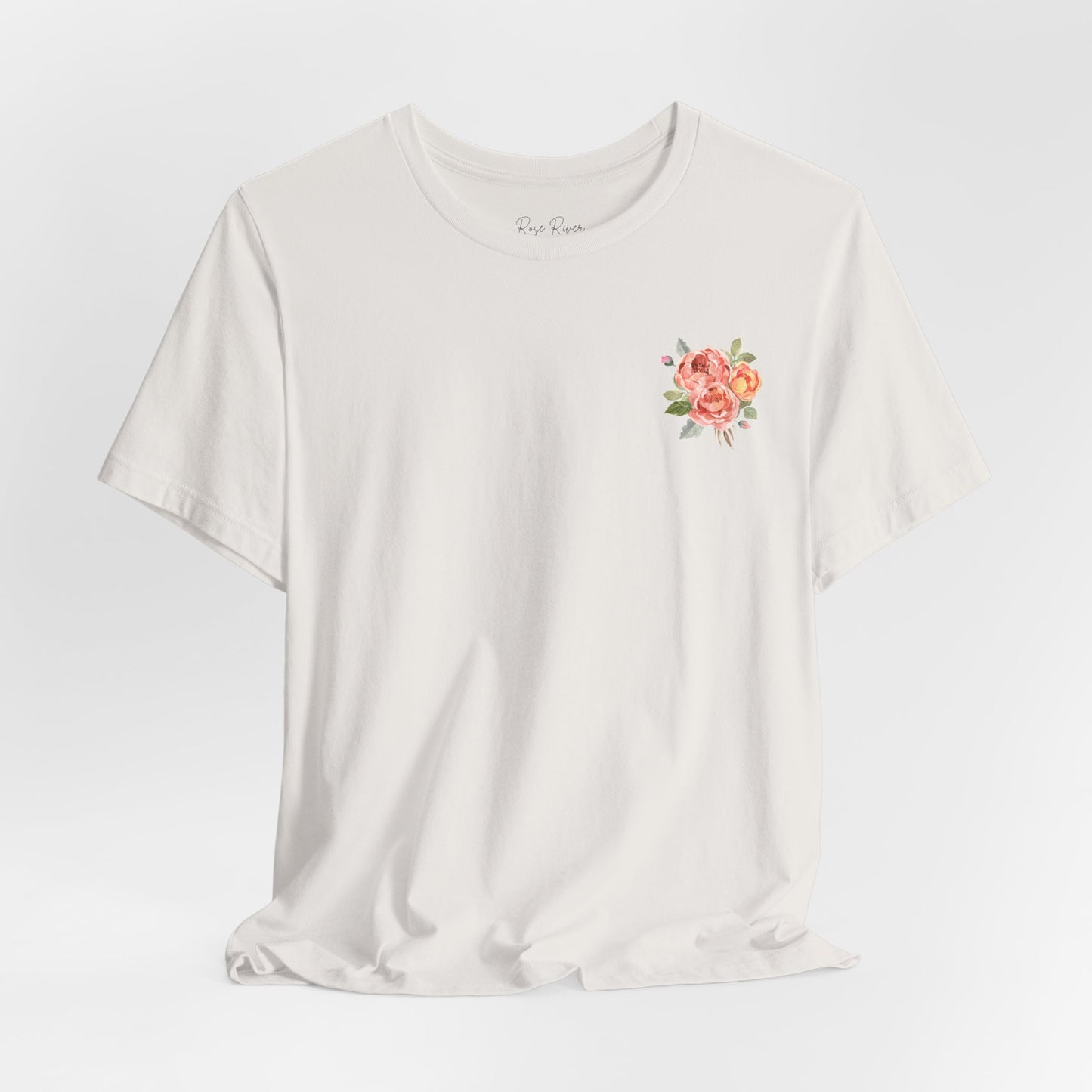 In My Era Orange Floral Tee
