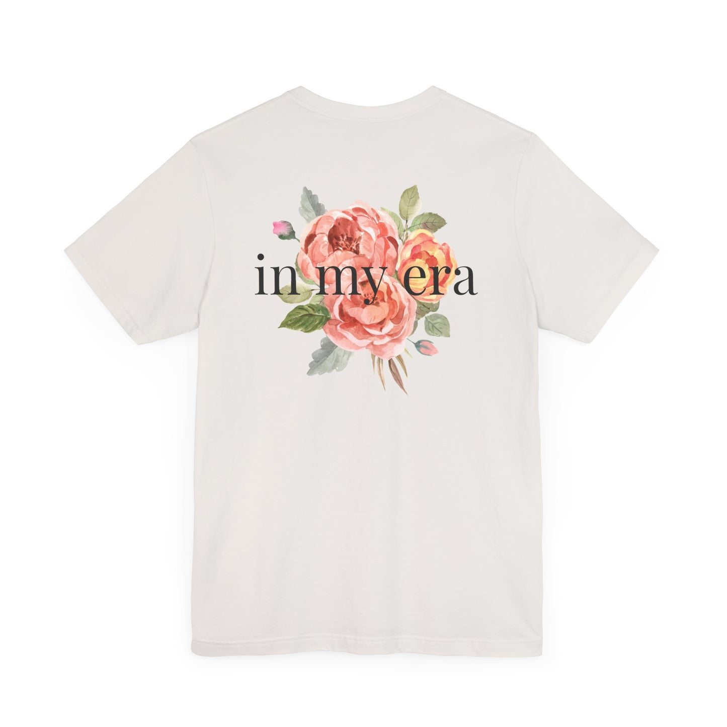 In My Era Orange Floral Tee