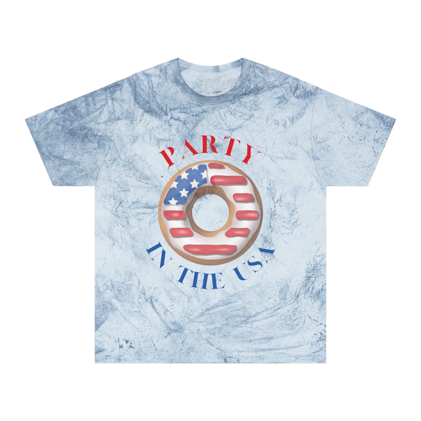 Donut Party Tie Dye Tee