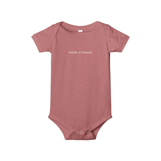 Made in Hawaii Onesie