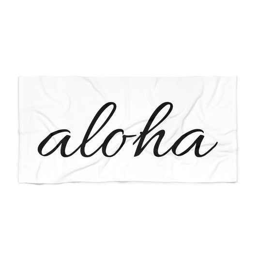 Aloha Beach Towel