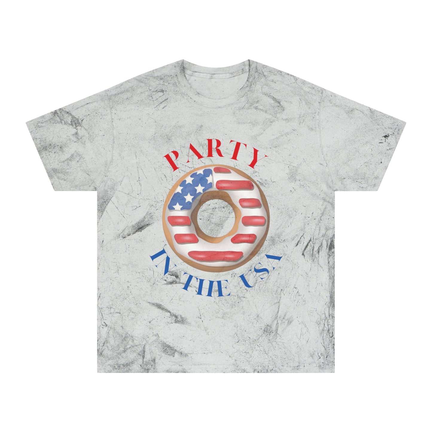 Donut Party Tie Dye Tee