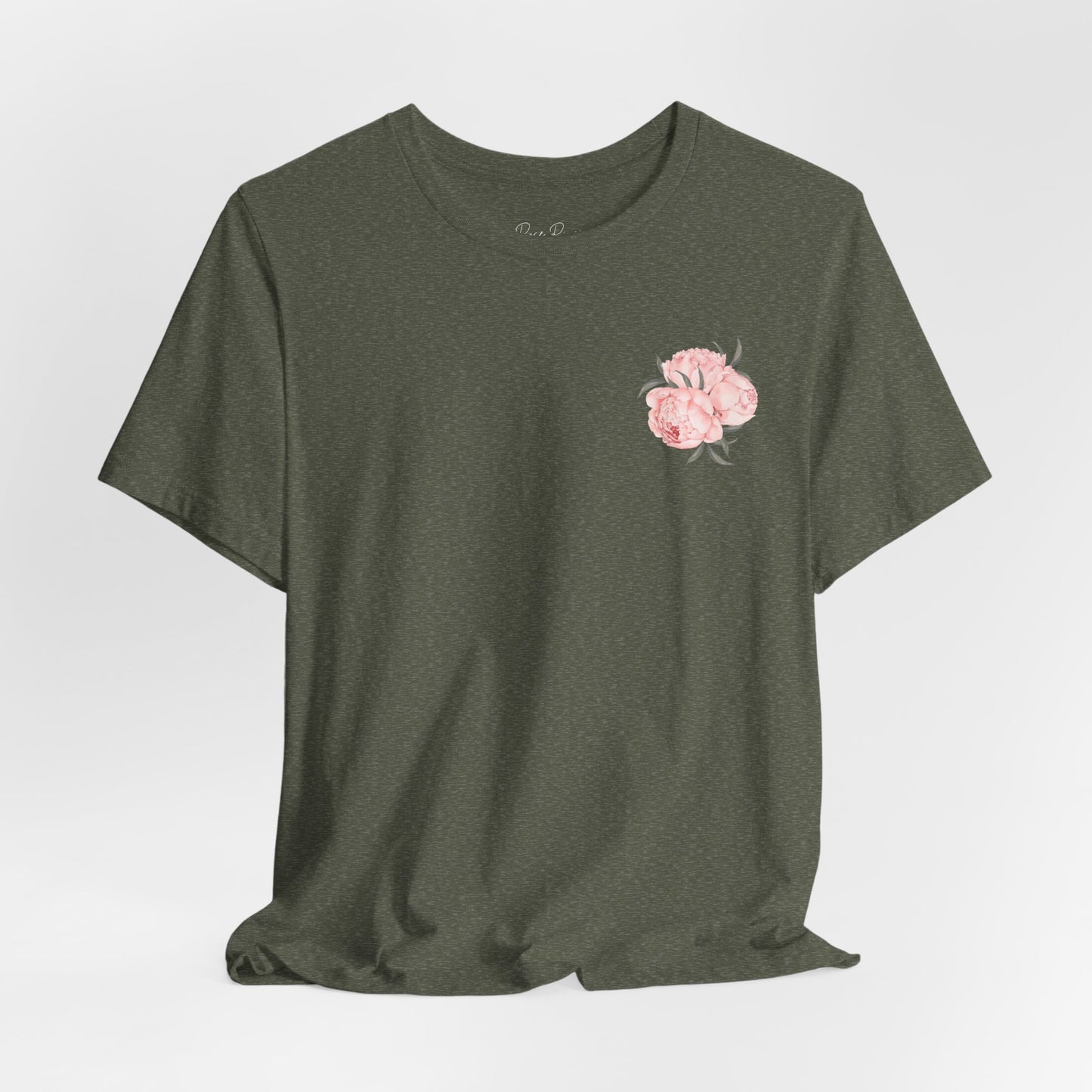 Find the Beautiful - Peony Back Jersey Short Sleeve Tee