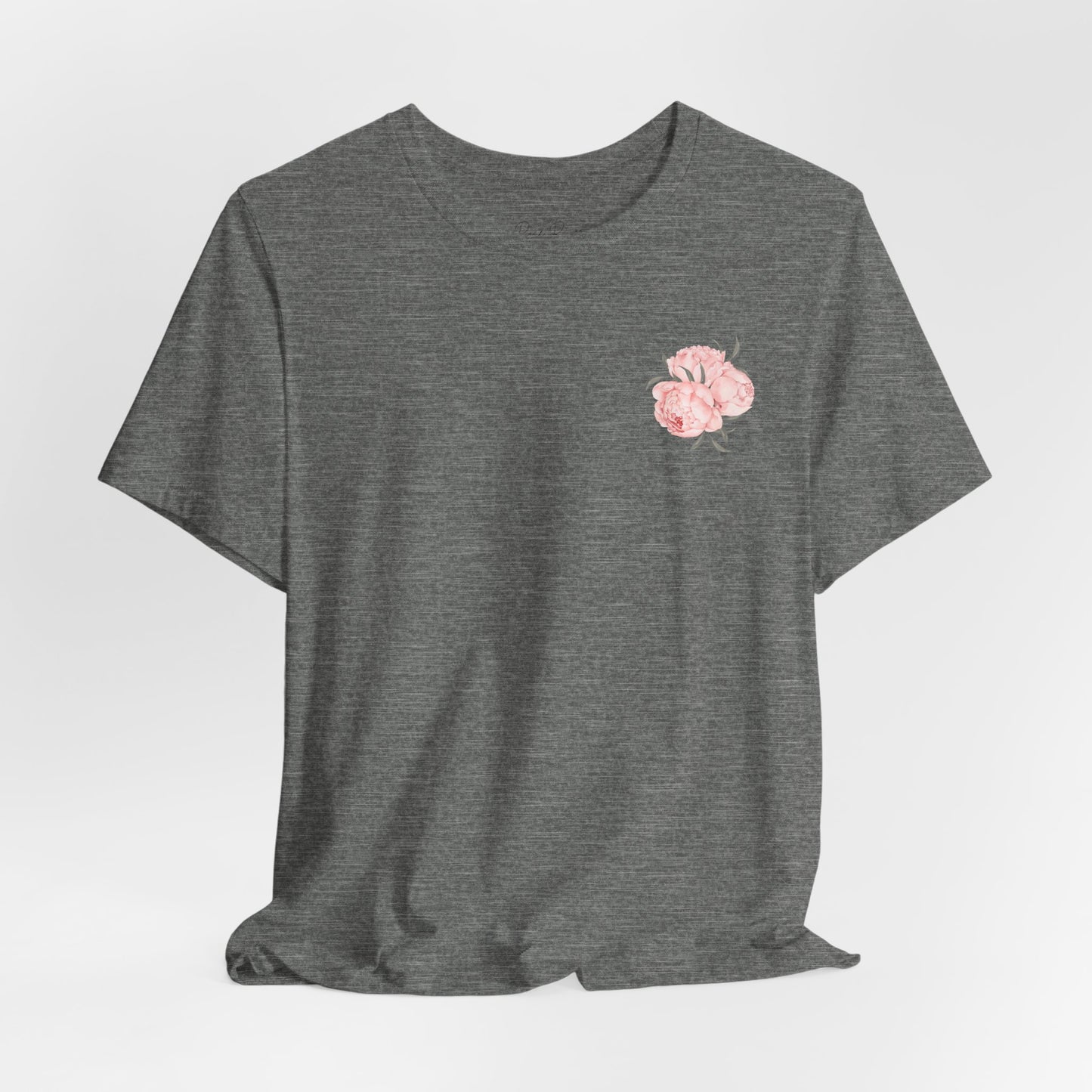 Find the Beautiful - Peony Back Jersey Short Sleeve Tee