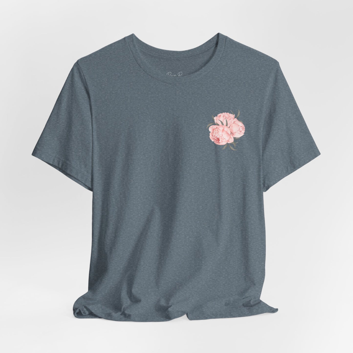 Find the Beautiful - Peony Back Jersey Short Sleeve Tee